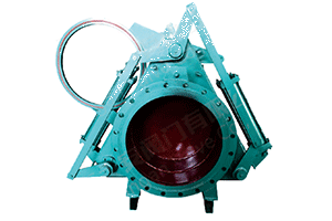 气动扇形盲板阀