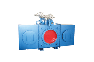 封闭式电动插板阀